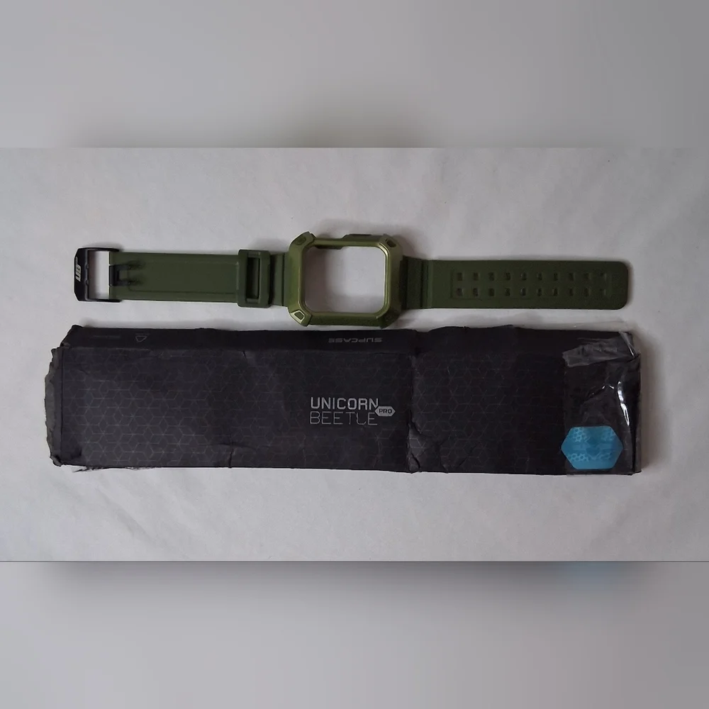 SUPCASE Olive Green Rugged Apple Watch Case & Band